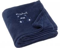 Playshoes fleece babydeken Beer Marine-75x100 cm - thumbnail