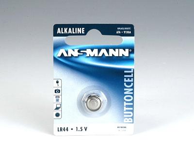 ANSMANN alkaline batterij LR44 1 Stuk