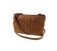 Elegante festival schoudertasje Hunter bruin - thumbnail