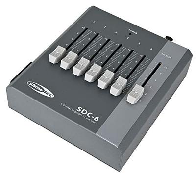 Showtec SDC-6 6-kanaals DMX controller