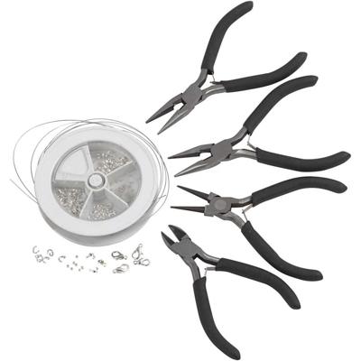 Creativ Company Sieraden maken kit, verzilverd, 1 set - thumbnail