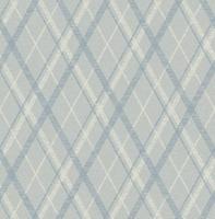 Dutch Wallcoverings Sauvage Ruit - Grijs/Blauw - thumbnail