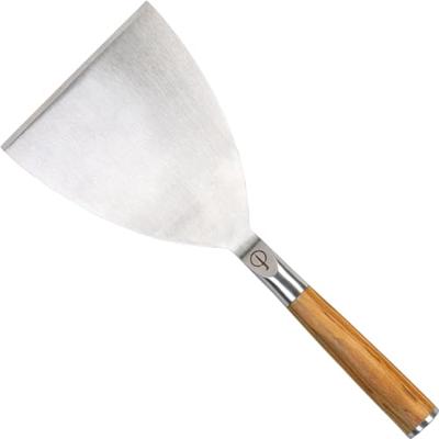 Forged Plancha Spatel BBQ - Olijfhout / Staal