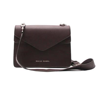 Denise Roobol - Charlie Bag - Burgundy - Vegan schoudertas
