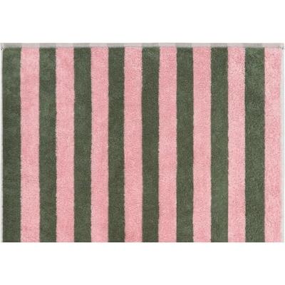 Cawö Cawö Bold 6277 oliv/rosa Douchlaken 70x140