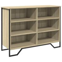 Dressoir 101x35,5x74,5 cm bewerkt hout sonoma eikenkleurig - thumbnail