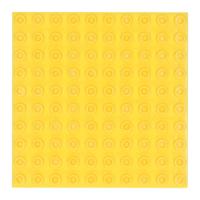 Bouwplaat Geel - 16x16cm - thumbnail