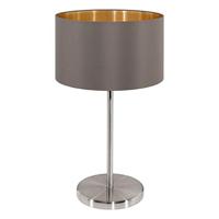 EGLO Maserlo tafellamp Cappuccino, Goud, Nikkel E27 - thumbnail
