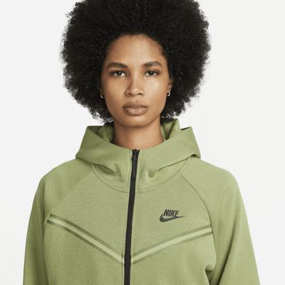 Nike Tech Fleece Dames Trainingspak Groen - Maat XS - Kleur: Groen | Soccerfanshop
