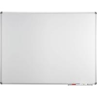 Maul Whiteboard MAULstandard, Emaille (b x h) 120 cm x 90 cm Wit Emaille coating Incl. opbergbakje, Horizontaal- of verticaalformaat - thumbnail
