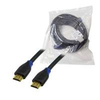 LogiLink CH0066 HDMI-kabel HDMI Aansluitkabel HDMI-A-stekker, HDMI-A-stekker 10.00 m Zwart 4K UHD, Audio Return Channel (ARC), Vergulde steekcontacten - thumbnail