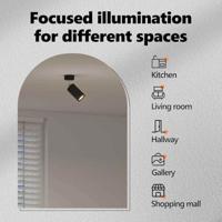 VidaXL Plafondspot met schijnwerpers zwart 6 x 6 x 16 cm metaal - thumbnail