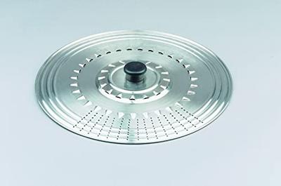 Deksel Braadpan Ibili 714223 Ø 22 cm Zilverkleurig Metaal Roestvrij staal