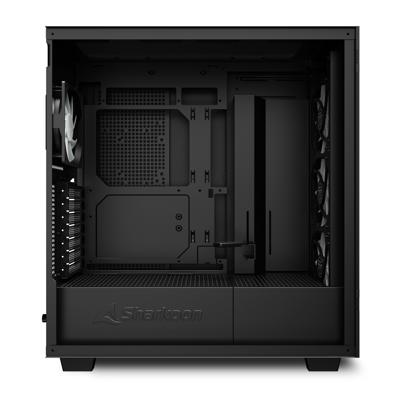 Sharkoon Rebel C50 Black RGB midi tower behuizing