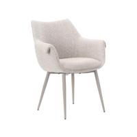 LABEL51 Eetkamerstoel I_Mirai - Naturel - Royal Boucle - One size - thumbnail