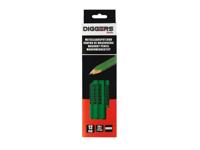 Diggers Schrijnwerkerspotlood | 24cm | Groen | 12 Stuks - DIG401 - thumbnail
