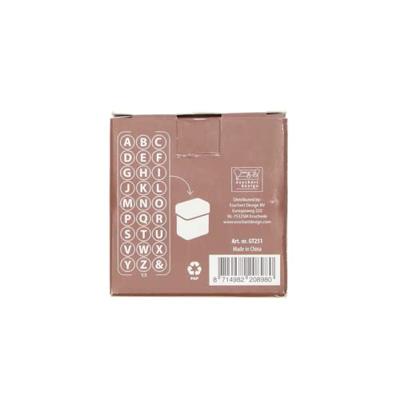 Stempel je eigen plantenlabels slaglette