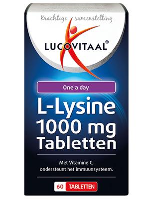 Lucovitaal L-Lysine 1000mg 60Tabletten