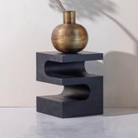 WOOOD Bijzettafel 'Toma' Mangohout, 40 x 40cm - thumbnail