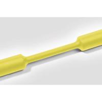 HellermannTyton 333-30604 Krimpkous zonder lijm Geel 6 mm 2 mm Krimpverhouding:3:1 per meter - thumbnail