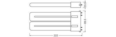 LEDVANCE 4058075822511 LED-buis-lamp Energielabel E (A - G) 2G10 20 W Koudwit (Ø x l) 89.5 mm x 221.5 mm 1 stuk(s) LEDVANCE 4058075822511 LED-buis-lamp Energielabel E (A - G) 2G10 20 W Koudwit (Ø x l) 89.5 mm x 221.5 mm 1 stuk(s)