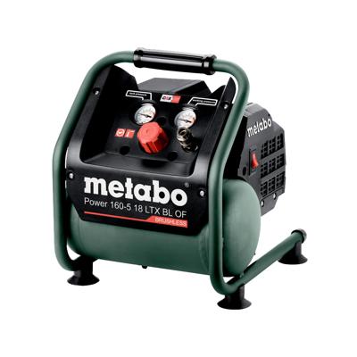 Metabo Power 160-5 18 LTX BL OF 18V Li-Ion accu compressor body | 8 bar | 120L/min | koolborstelloos - 601521850 Metabo Power 160-5 18 LTX BL OF 18V Li-Ion accu compressor body | 8 bar | 120L/min | koolborstelloos - 601521850