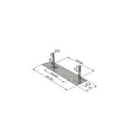 Schneider Electric NSYAZ4PLA (l x b x h) 62 x 370 x 50 mm 1 stuk(s) - thumbnail