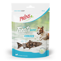 Prins Treats Mini Salmon (zalm) hondensnack (120g) 2 stuks - thumbnail