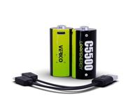 Oplaadbare C batterij (baby) Verico LoopEnergy Li-ion 1.5 V 3700 mAh 2 stuk(s) - thumbnail