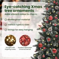 VidaXL Kunstkerstboom met 150 led groen 150 cm pvc en plastic en staal - thumbnail