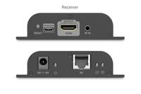 Digitus DS-55352 HDMI-ontvanger HDMI, HDMI-ingang, USB, USB-A, USB-A 1.1, RJ45, Micro-USB Via netwerkkabel RJ45 200 m - thumbnail