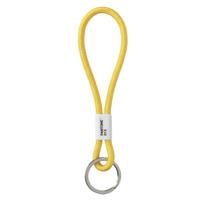 Pantone sleutelhanger 18 cm nylon geel - thumbnail