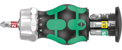 Wera bitsatz "kraftform kompakt stubby" bit set kraftform stubby werra m.magazine, 6 pcs.