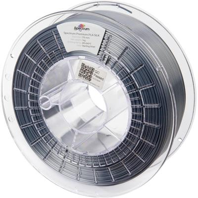 Spectrum Filaments 80444 PLA SILK Filament PLA zijdeglans Zijdeglans 1.75 mm 1000 g Sterling Silver, Zilver 1 stuk(s) Spectrum Filaments 80444 PLA SILK Filament PLA zijdeglans Zijdeglans 1.75 mm 1000 g Sterling Silver, Zilver 1 stuk(s)