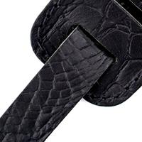 Richter 1488 Raw II Contour Croc Black gitaarband - thumbnail