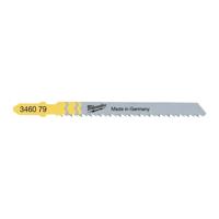 Milwaukee Speciale decoupeerzaagbladen voor keukenwerkbladen en gelamineerd spaanplaat 75 x 2,5 mm T 101 k - VE=5 - 4932346079 - thumbnail