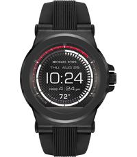 Horlogeband Michael Kors MKT5011 Rubber Zwart 13mm Horlogeband Michael Kors MKT5011 Rubber Zwart 13mm