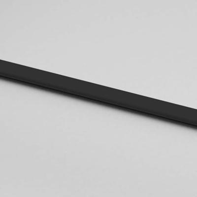 Schuifdeur met beslagset 102,5x205 cm ESG glas zwart