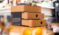 HAN HA-1120-83 Smart-box Allison Met 2 Lades Caramel Bruin, Stapelbaar - thumbnail