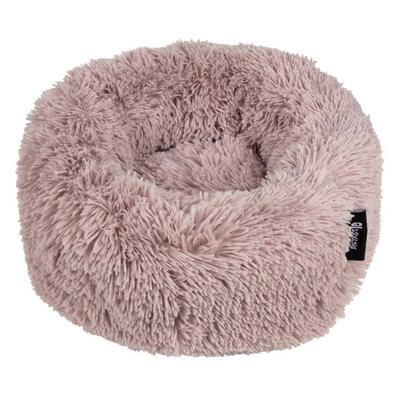 District 70 fuzz - hondenmand comfortabel en zacht pluche - zand - small ø 45 cm