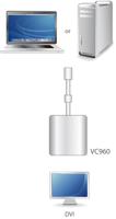 ATEN Mini DisplayPort naar DVI Adapter - thumbnail