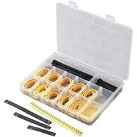 TRU COMPONENTS ECMKS-3 Markeerclip Opdruk 0 - 9, +, - Buitendiameter 2 tot 5 mm - thumbnail