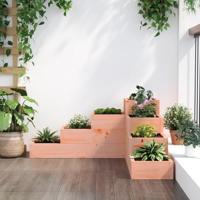 Plantenbak 4-laags 80,5x79x36 cm massief douglashout - thumbnail