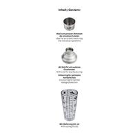 Xavax cocktailshaker van glas 400 ml - thumbnail