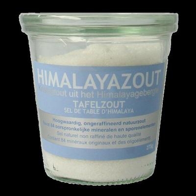 Esspo Himalayazout tafelzout wit fijn glas 275 Gram Esspo Himalayazout tafelzout wit fijn glas 275 Gram