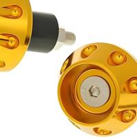 Vicma Handlebar plugs 13.5 mm gold, 781or - thumbnail