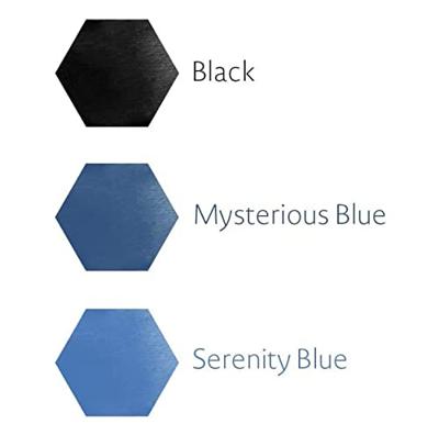 Waterman inktpatronen Standard blauw-zwart, pak van 8 stuks