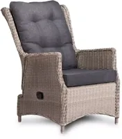 Own Living verstelbare dining tuinstoel pianoro off white - thumbnail