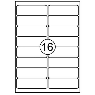 Etiket Quantore 99.1x33.9mm 1600 stuks Etiket Quantore 99.1x33.9mm 1600 stuks