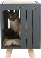 TRIXIE BE NORDIC KATTENHUIS ALVA ANTRACIET / ZAND 36X36X51 CM - thumbnail